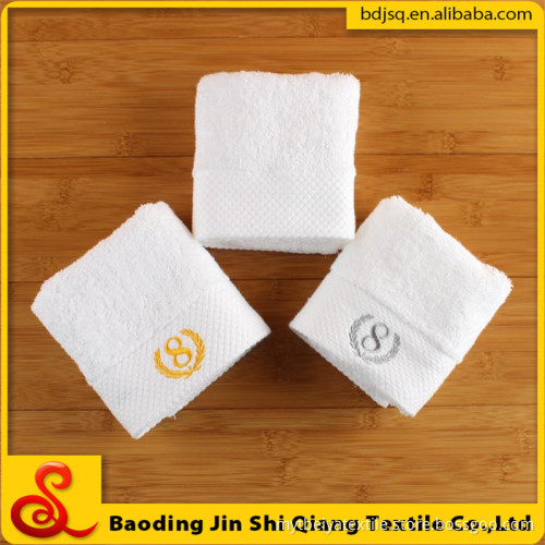 Custom Logo White 100%cotton Hotel Towels Set,White Hand Towel